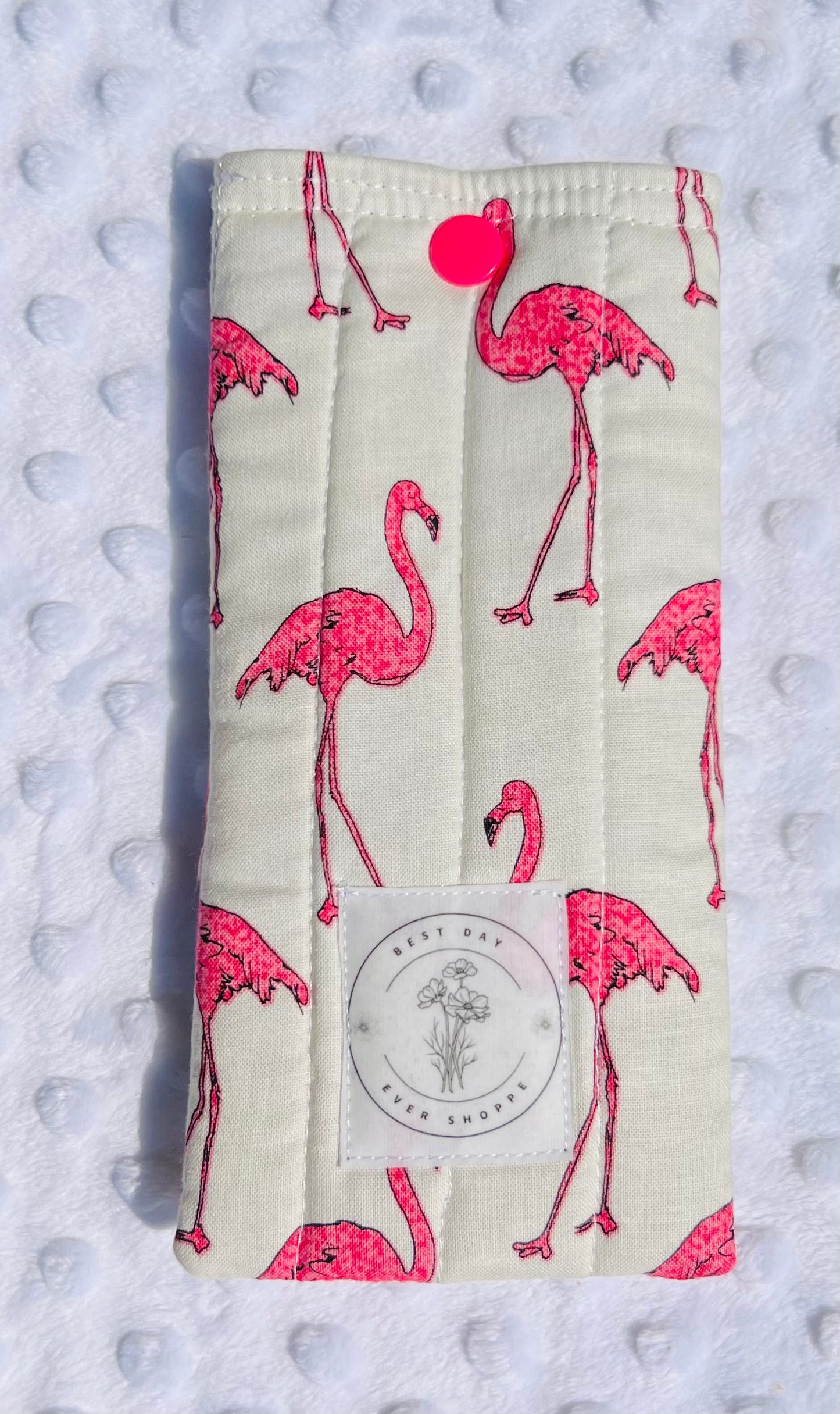 Quilted Sunglass & Eyeglass Case – Fun Summer Prints with Snap Closure