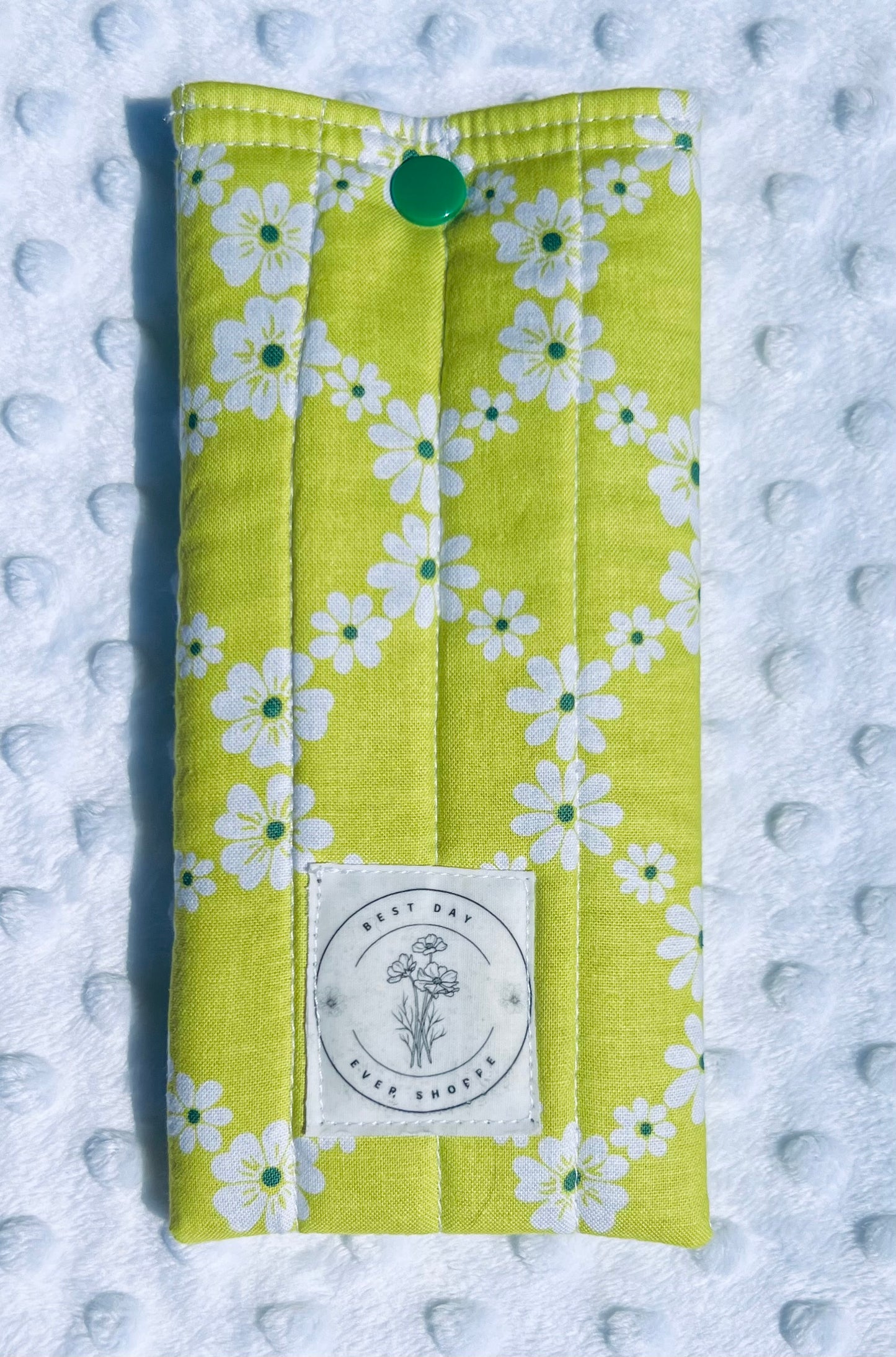 Quilted Sunglass & Eyeglass Case – Fun Summer Prints with Snap Closure