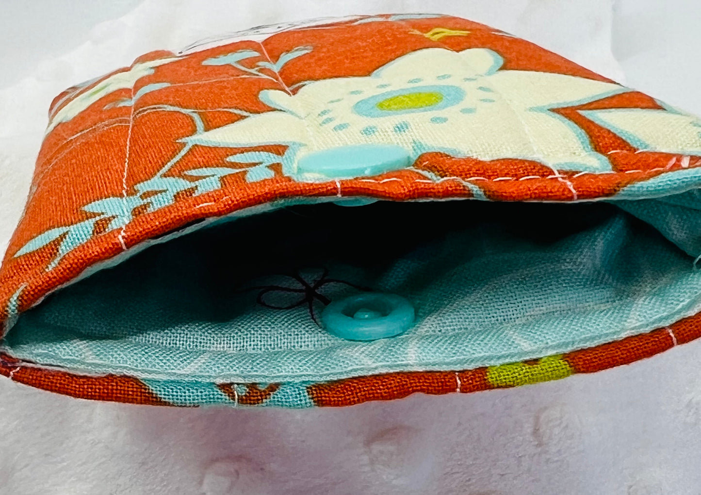 Quilted Sunglass & Eyeglass Case – Fun Summer Prints with Snap Closure
