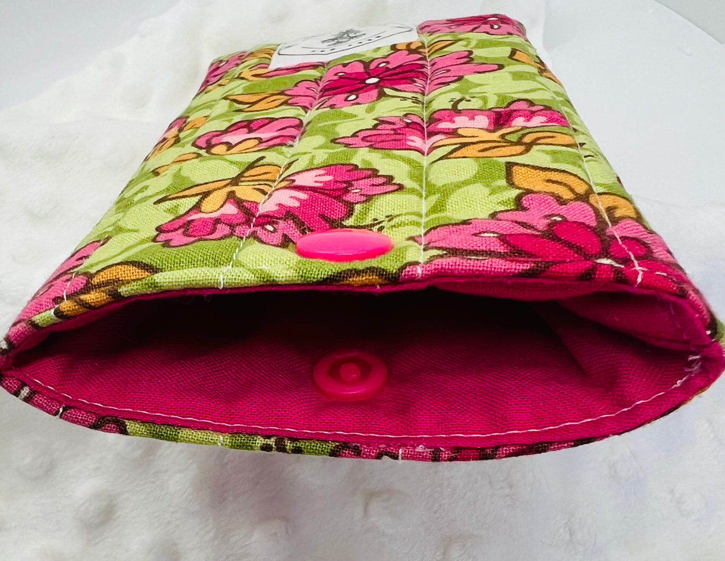 Quilted Sunglass & Eyeglass Case – Fun Summer Prints with Snap Closure