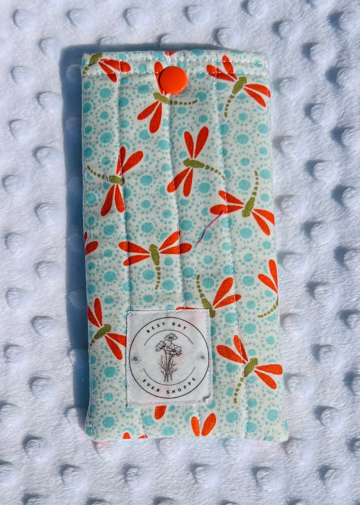 Quilted Sunglass & Eyeglass Case – Fun Summer Prints with Snap Closure